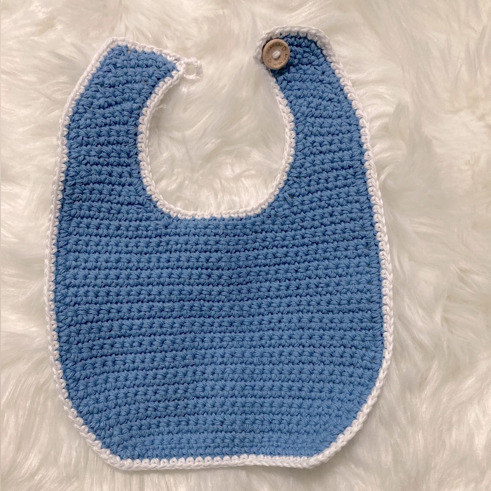 Handmade Crochet Baby Bib